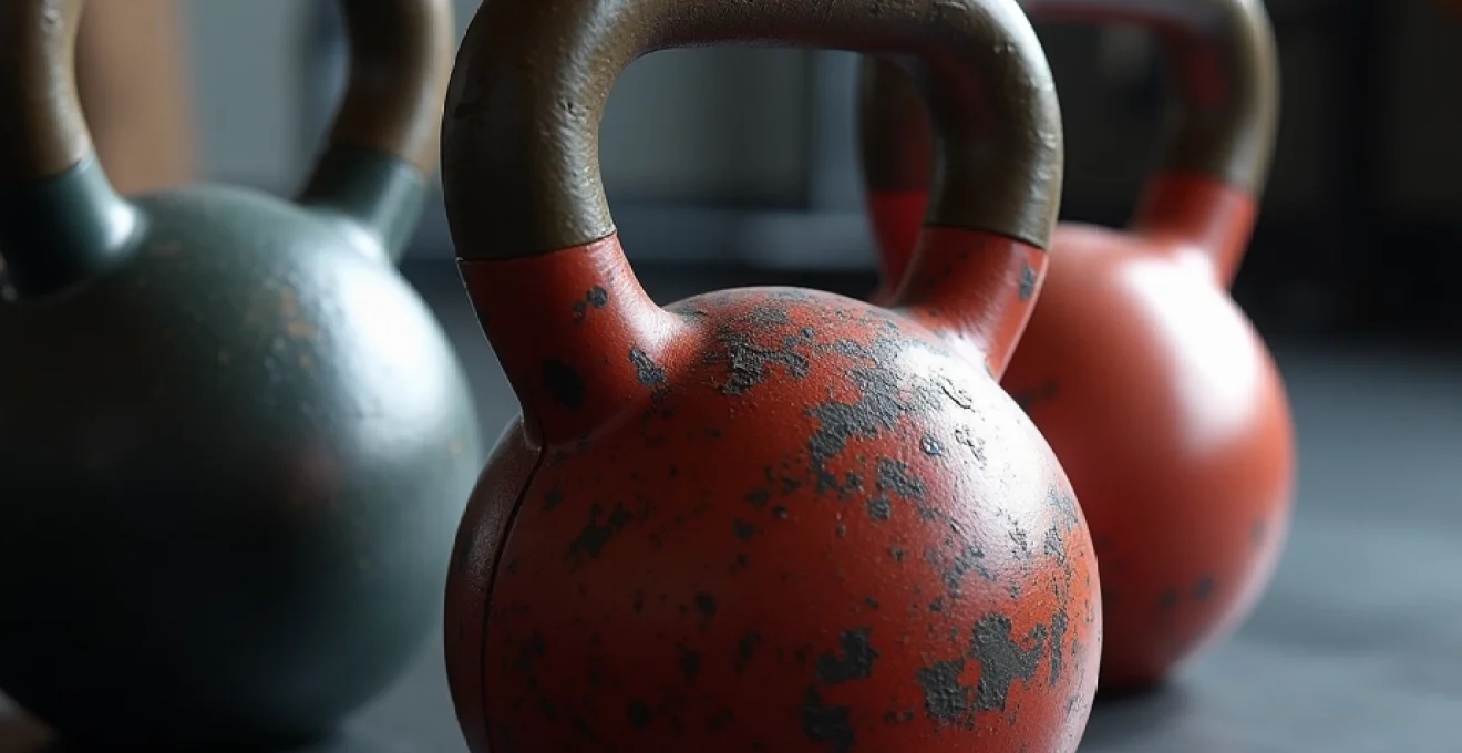 kettlebell en acier