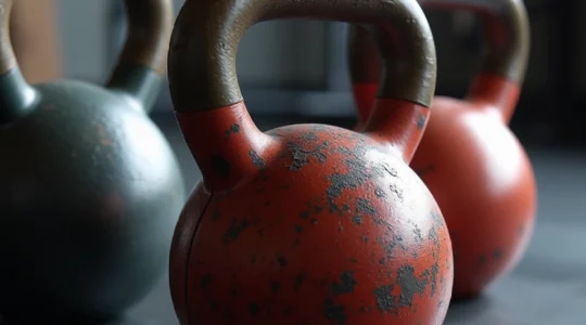 kettlebell en acier