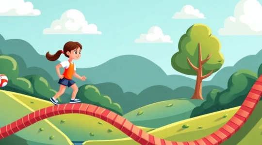 parcours de motricité